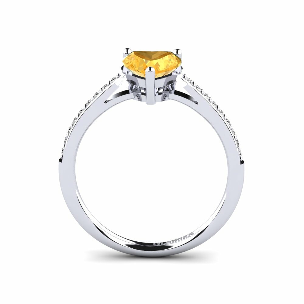 Citrine Women's Ring Oleysa