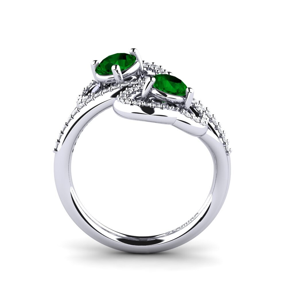 Green Zirconia Ring Olliana