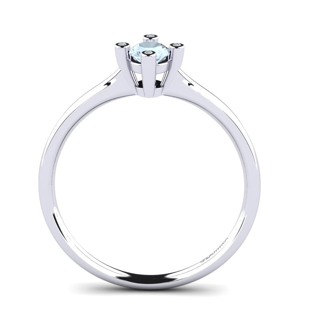 Aquamarine Women's Ring Onella 0.5 crt