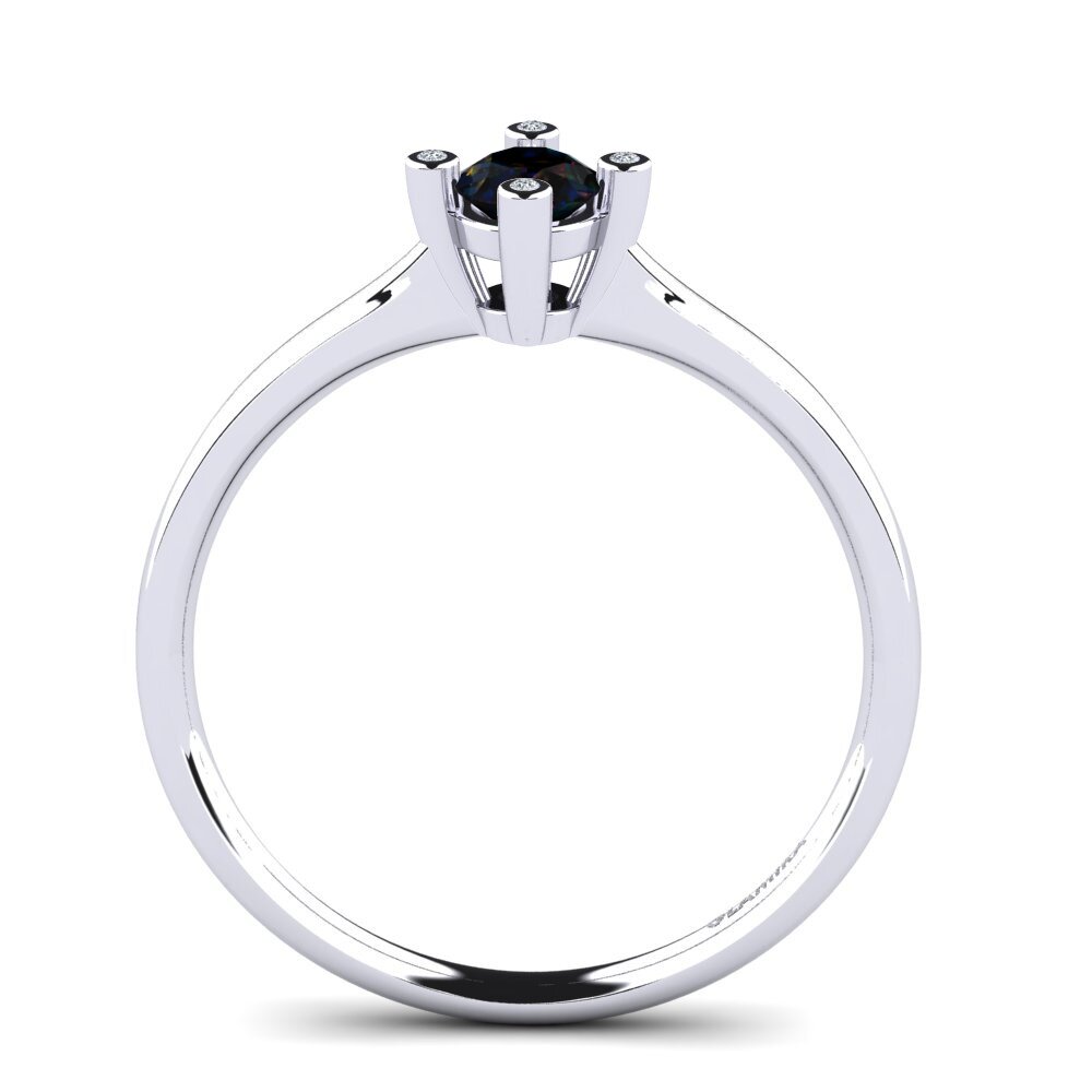 Black Opal Women's Ring Onella 0.5 crt