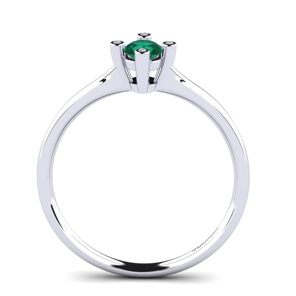 Emerald Women's Ring Onella 0.5 crt