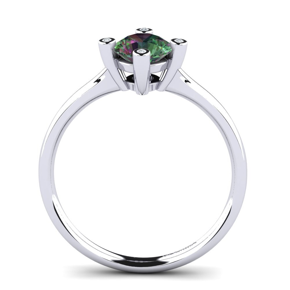 Topacio Místico Anillo de compromiso Onella 1.6 crt