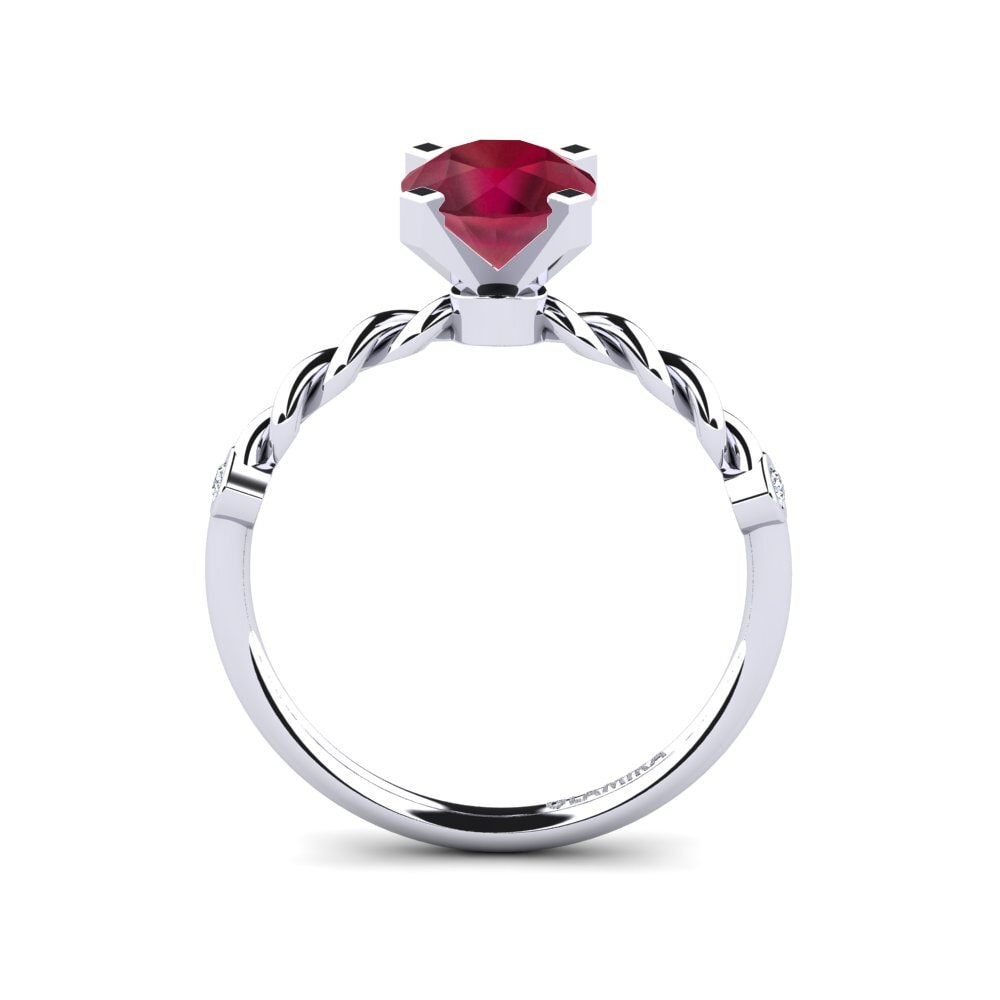 Rubin Verlobungsring Opalina