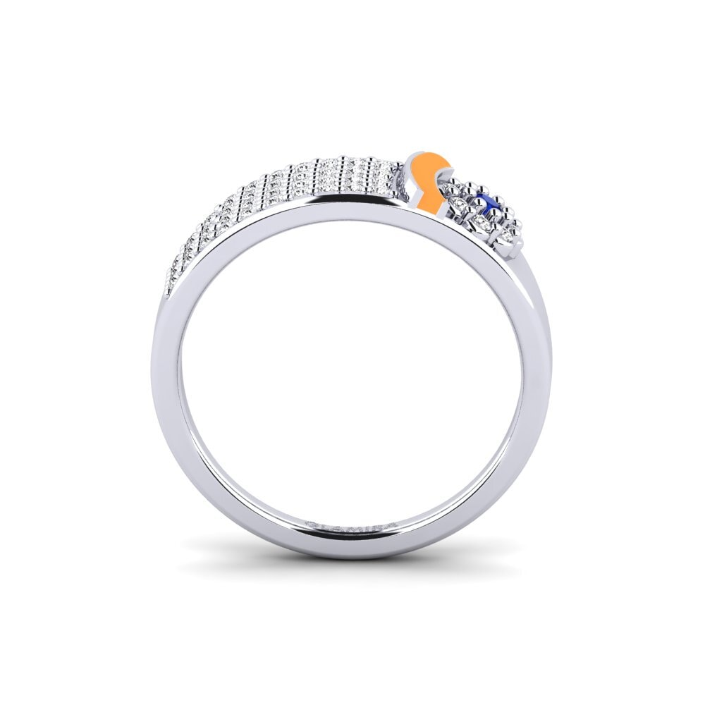 950 Platin Ring Ophir