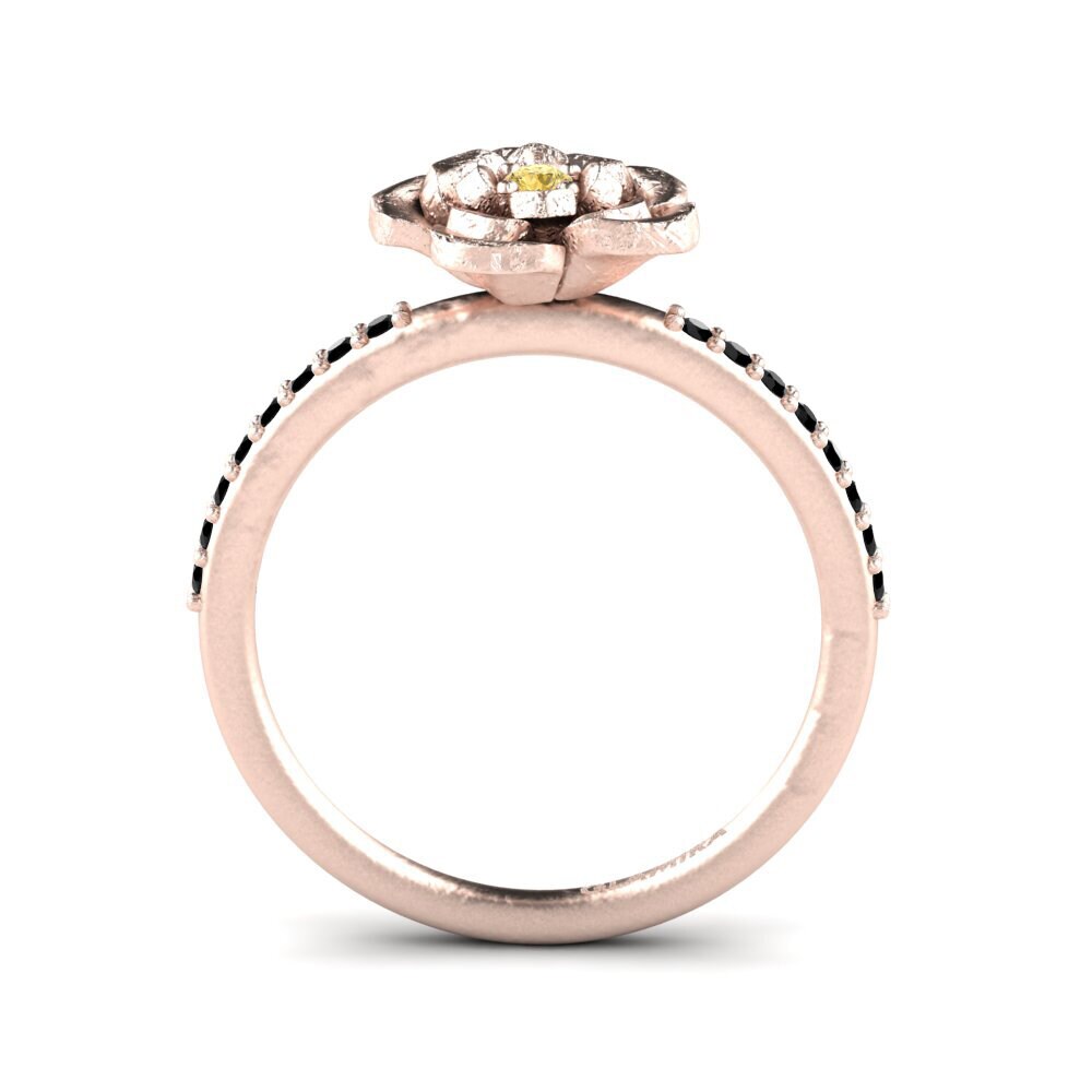 Diamant Jaune Bague Kirstie