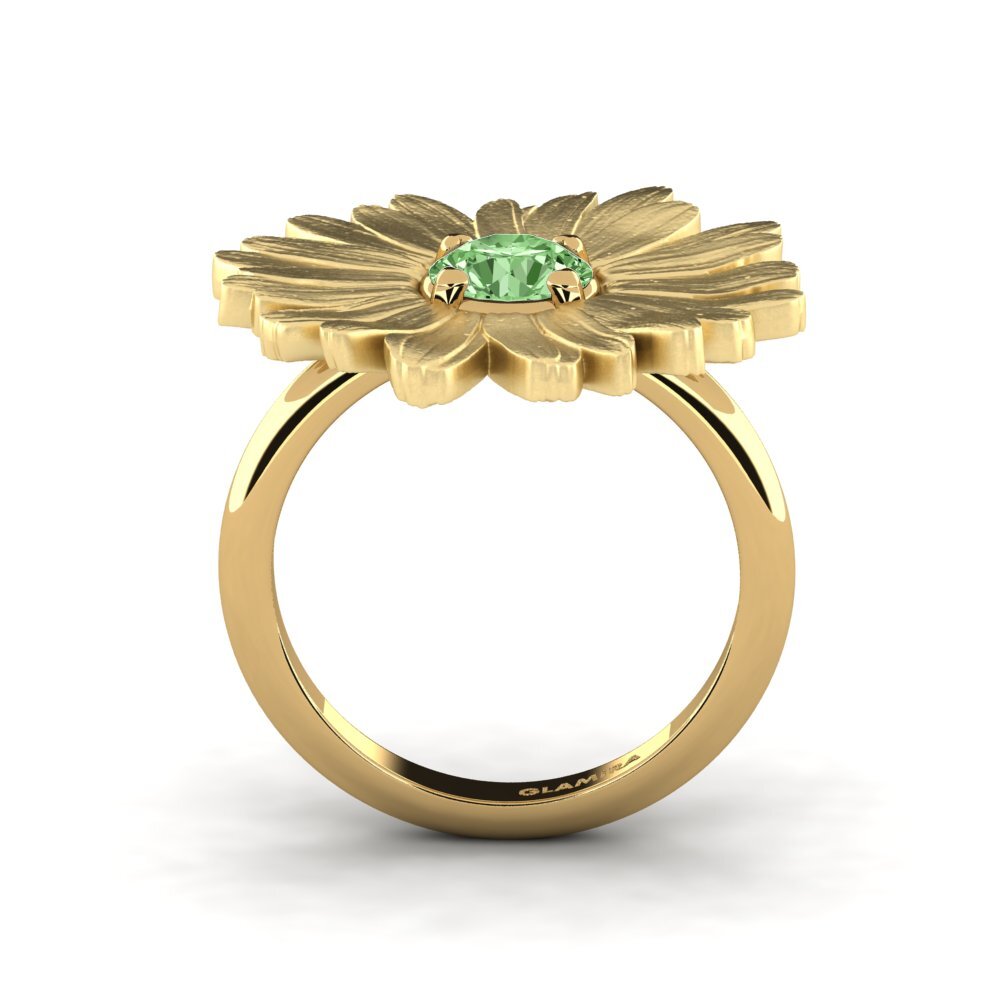 Grüner Diamant Ring Isa