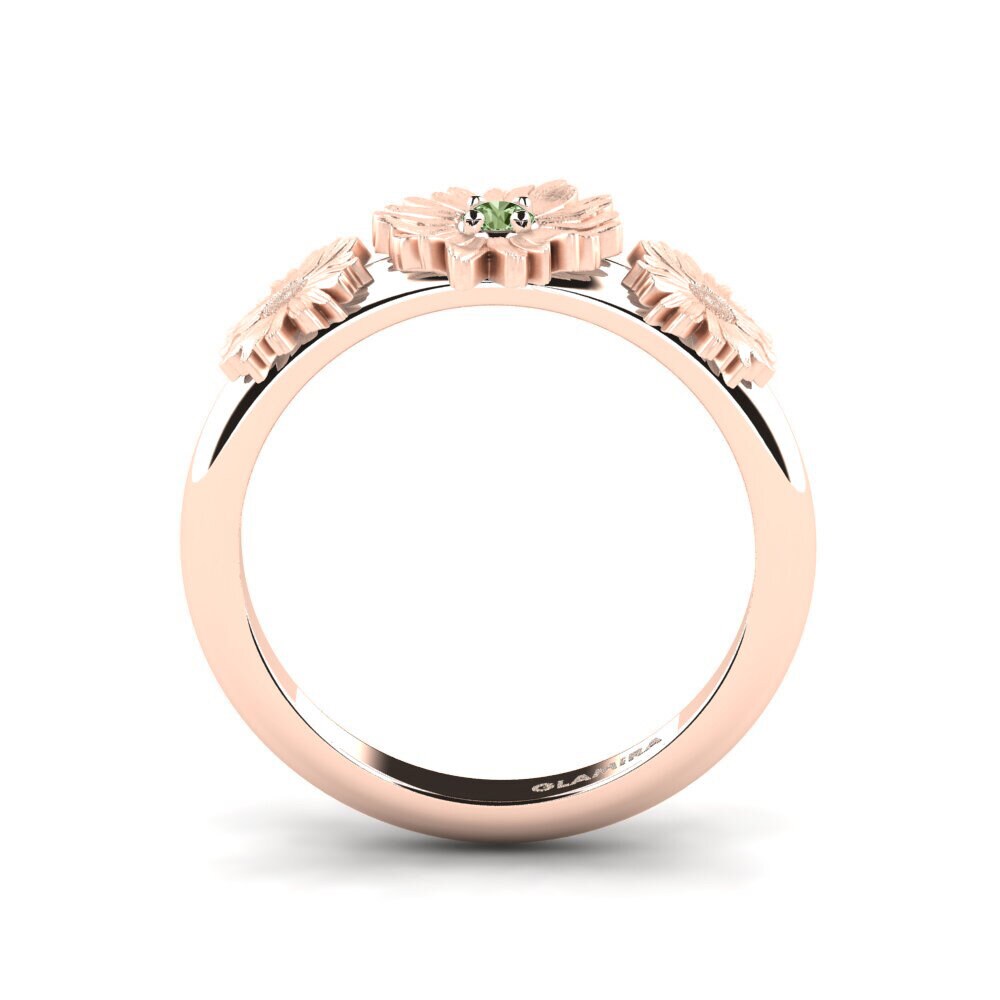 Green Diamond Ring Isabelle