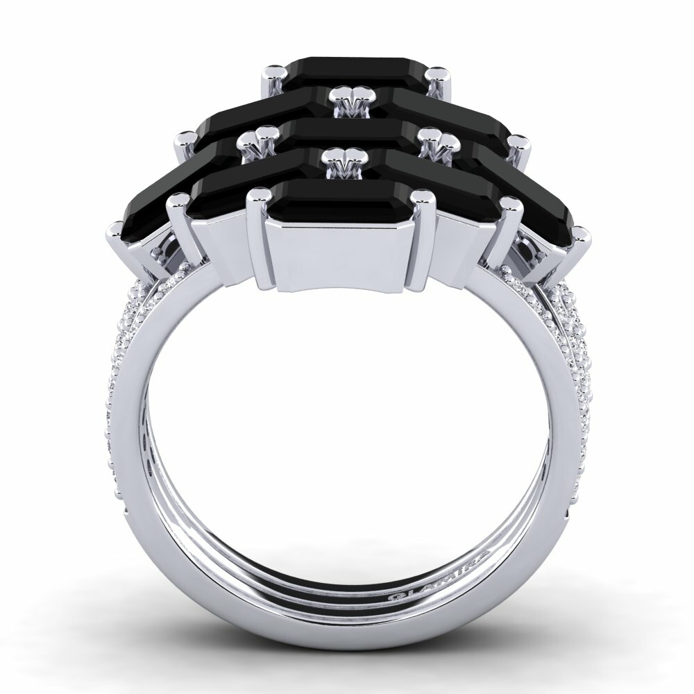 Bague Orina Onyx Noir