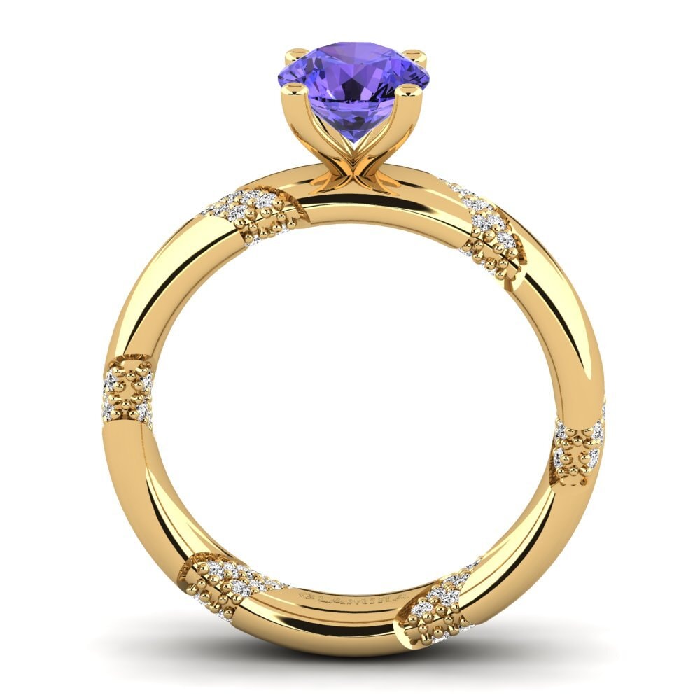 Tanzanite Engagement Ring Orlena 1.0 crt