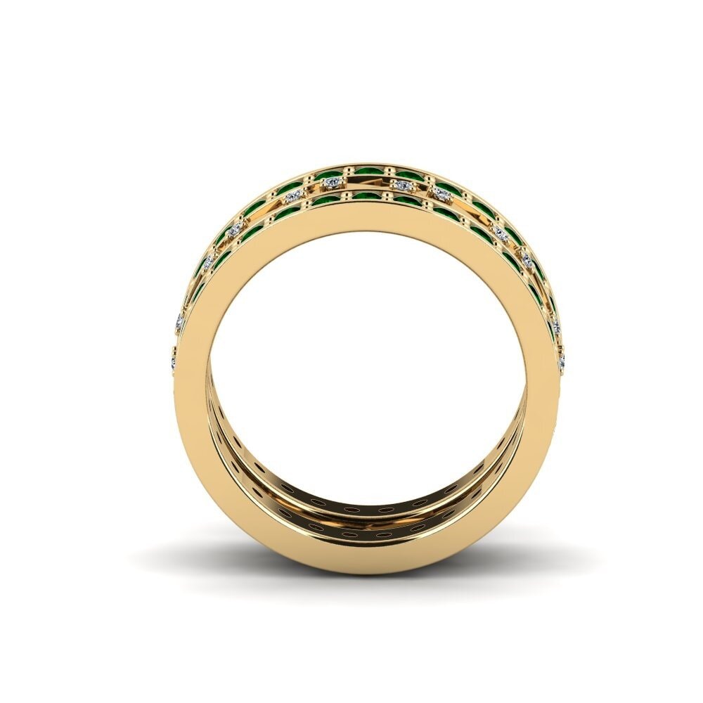 Zircônia Verde Anel Orre