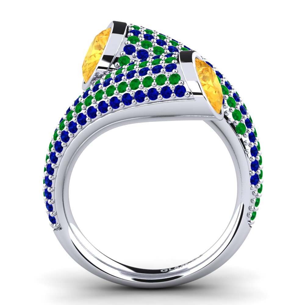 14k White Gold Ring Osagia