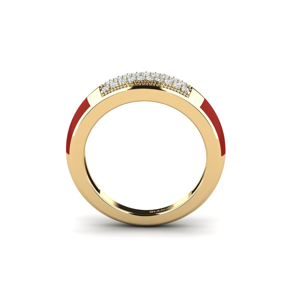 Gelbgold 585 Ring Osceu