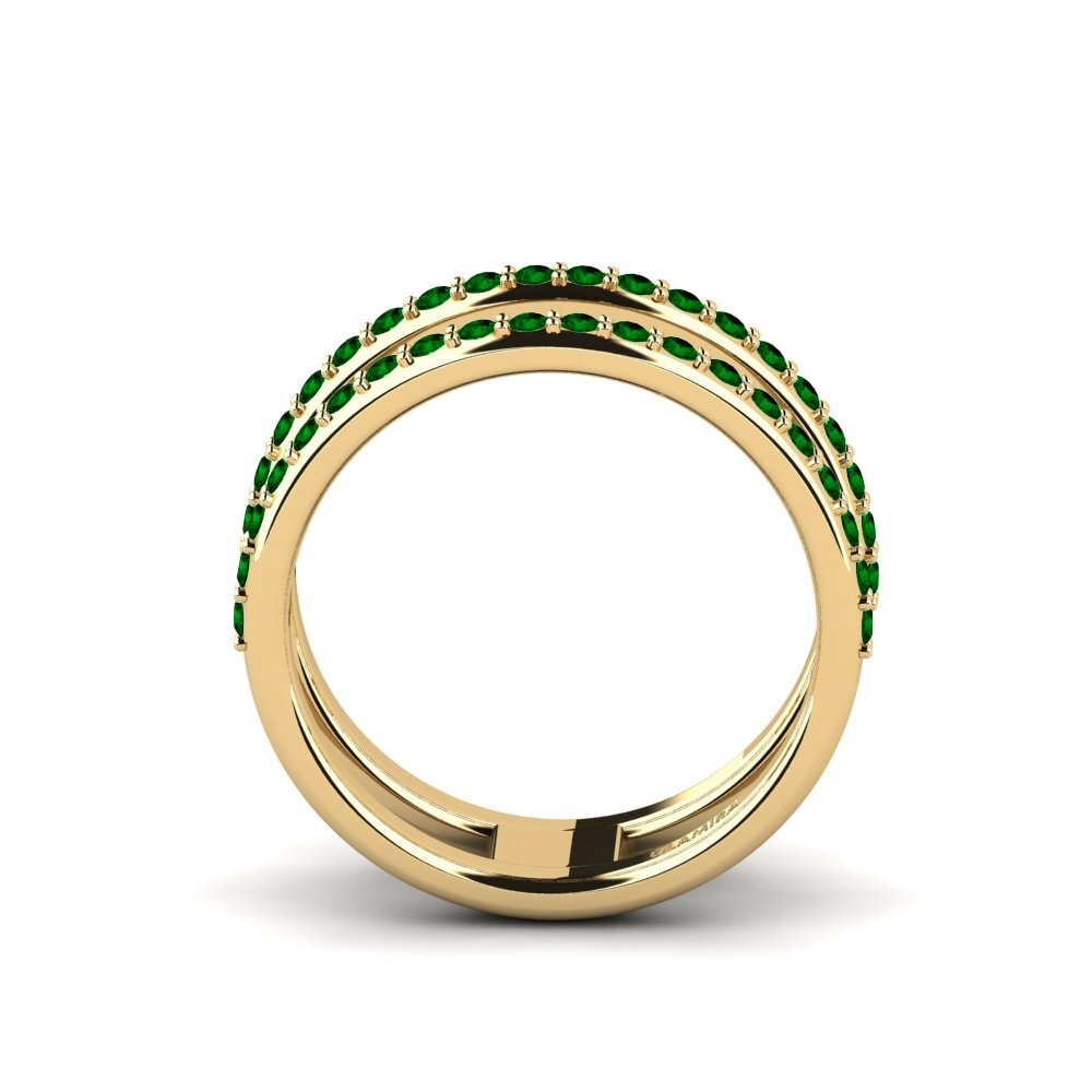 Zircônia Verde Anel Oserli