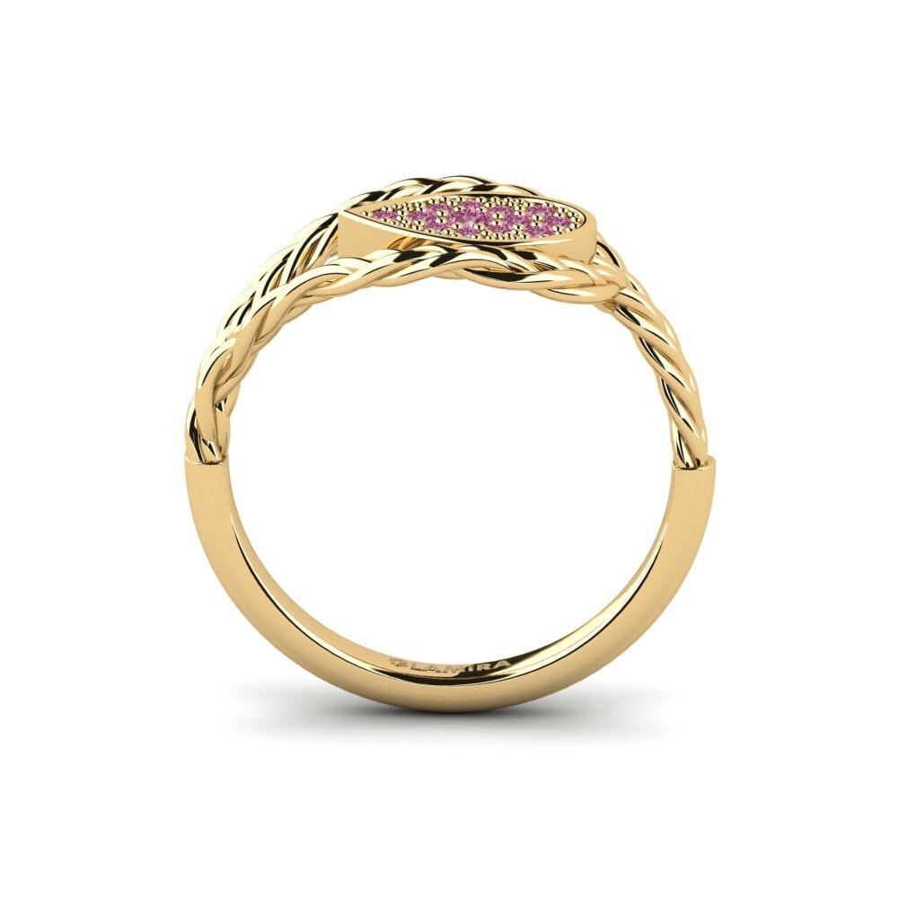 Rhodolite Garnet Ring Overgrow