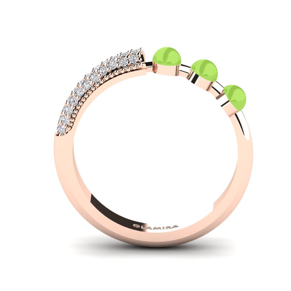 Rotgold 585 Ring Overskyet