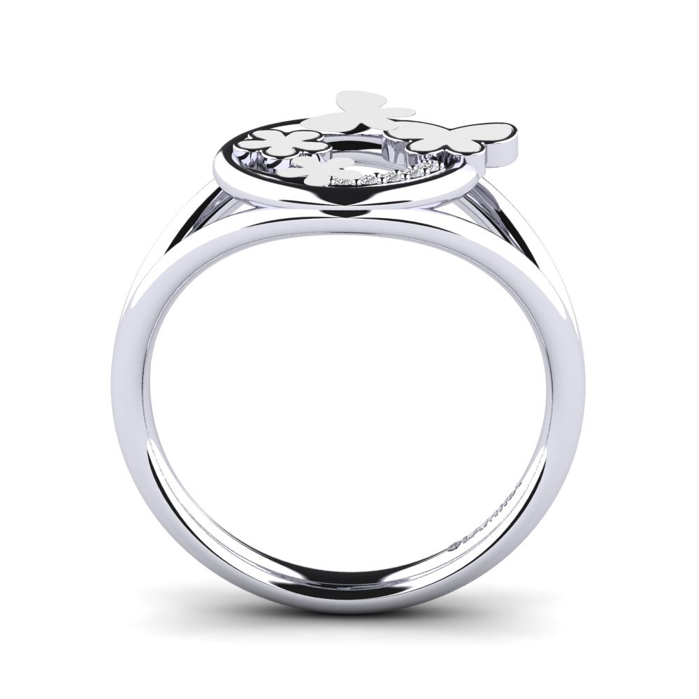 Diamante cultivado en laboratorio Anillo Padma
