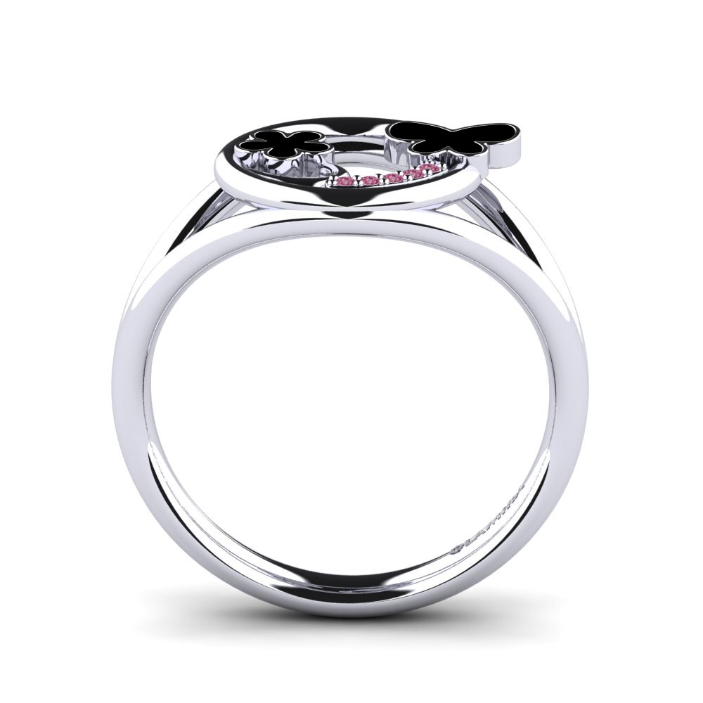 Rhodolite Garnet Ring Padma