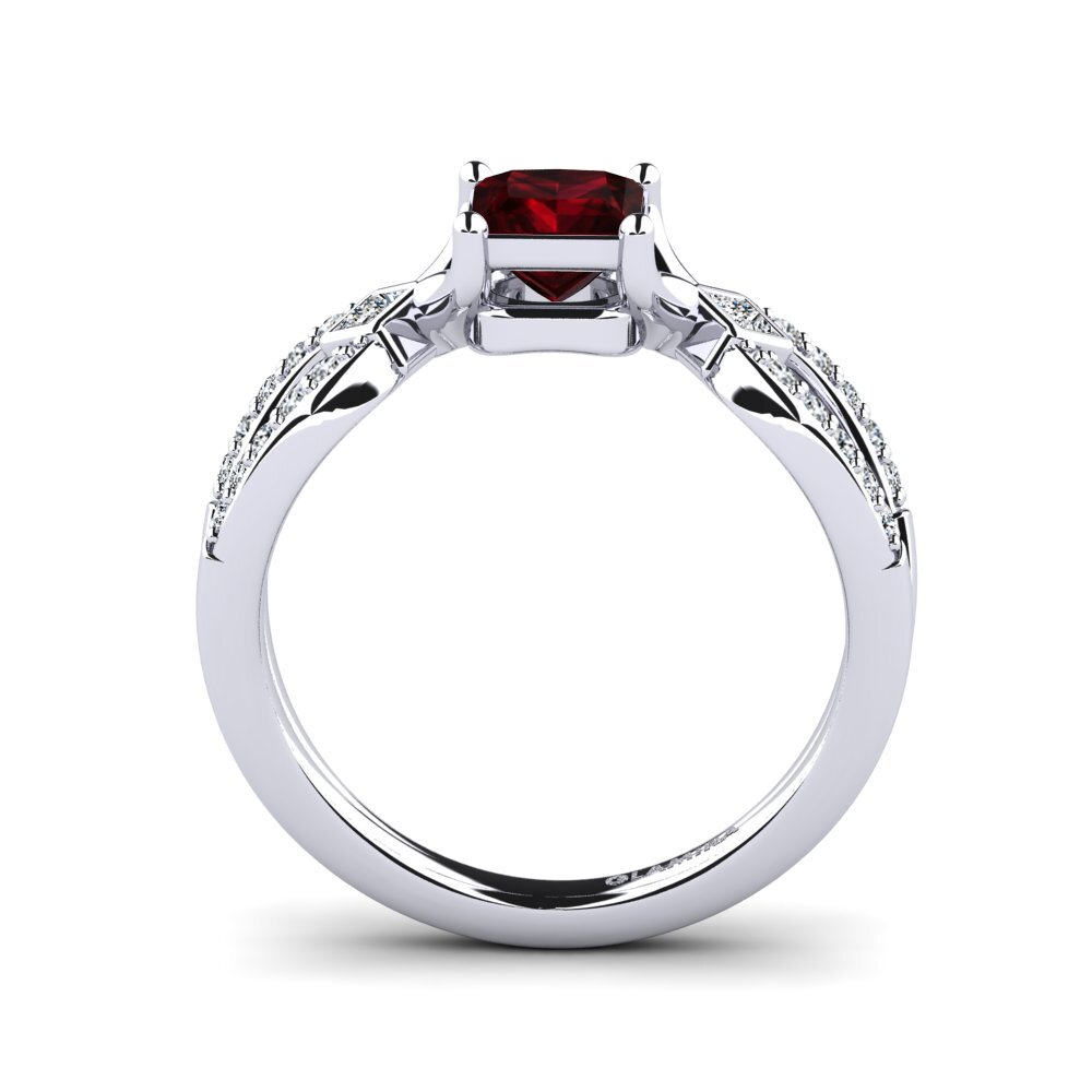 Garnet Women's Ring Paguodea