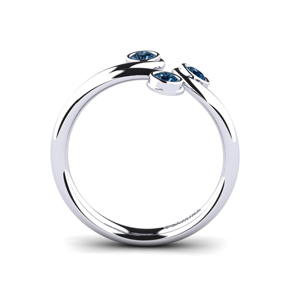 Blue Diamond Ring Pamala