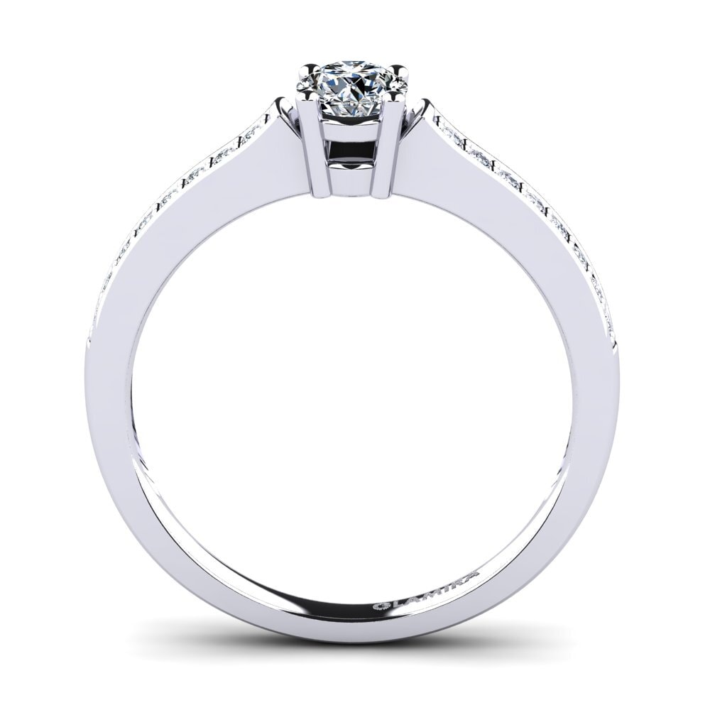 Zirconia Engagement Ring Paris