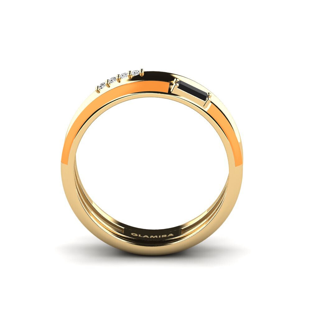 Schwarzer Onyx Ring Paros