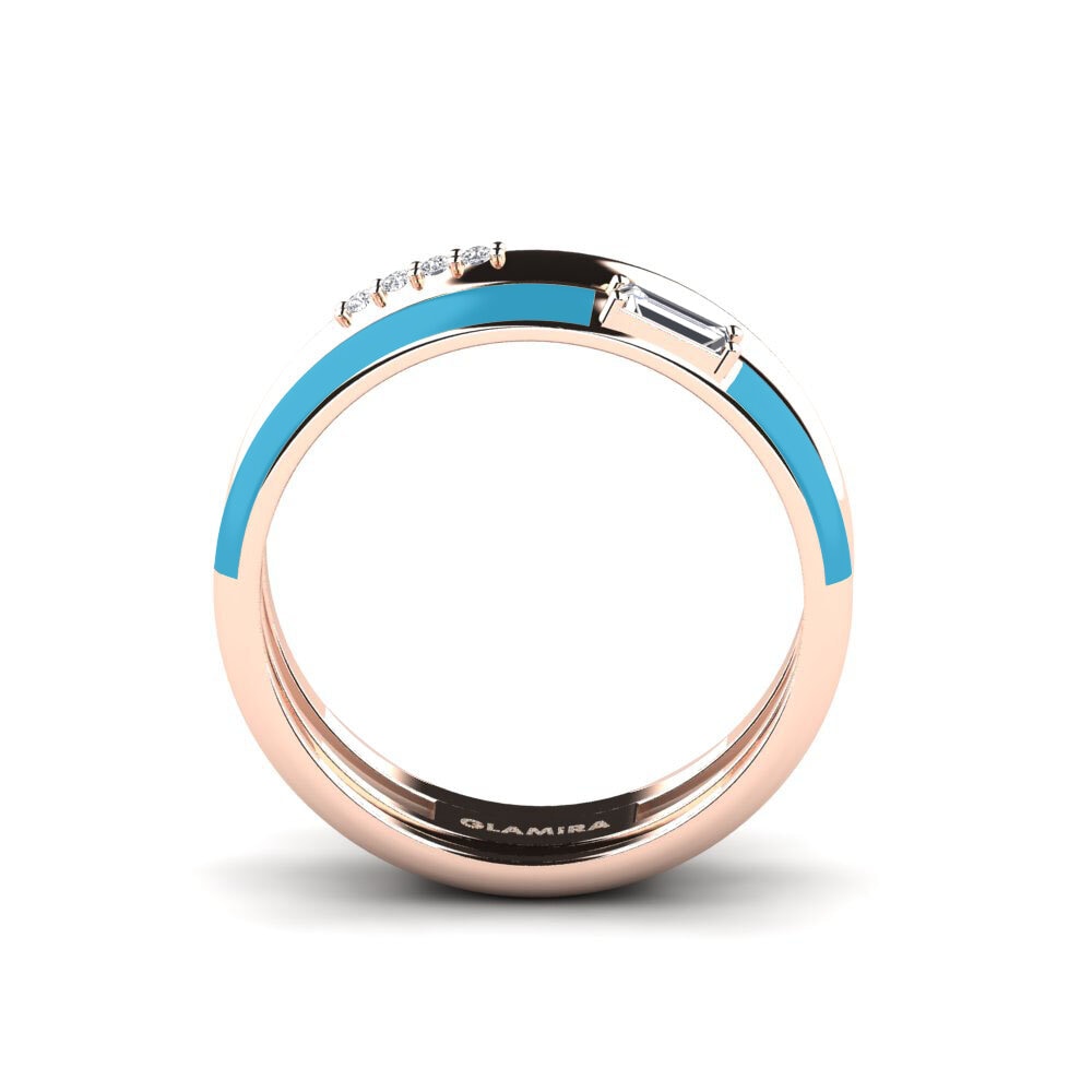 Rotgold 375 Ring Paros