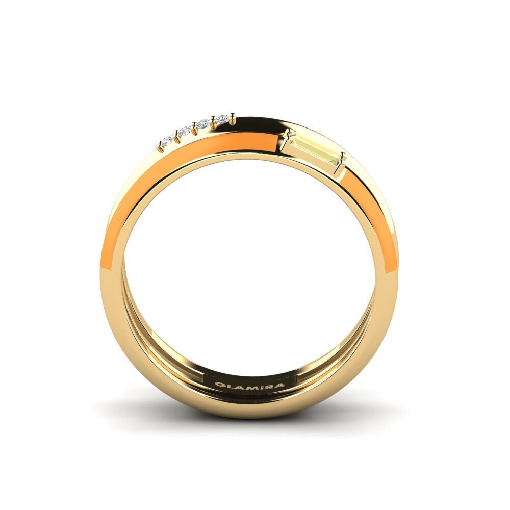 Gelber Saphir Ring Paros