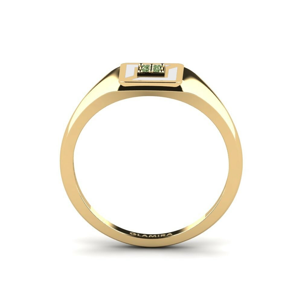 Diamante Verde Anillo Parytet