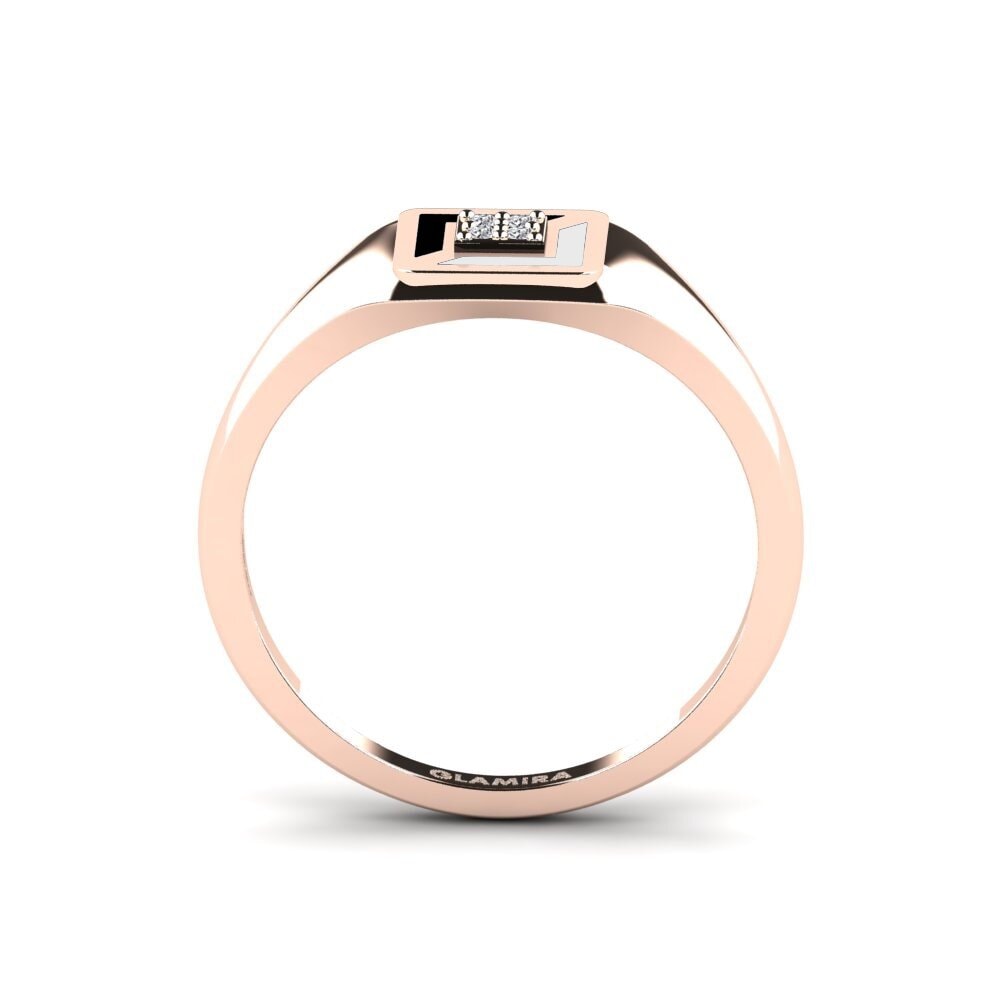 9ct Rose Gold Ring Parytet