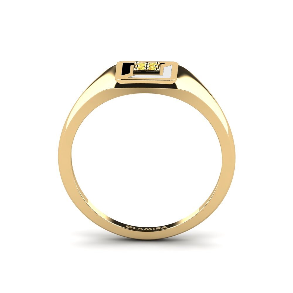 Yellow Sapphire Ring Parytet