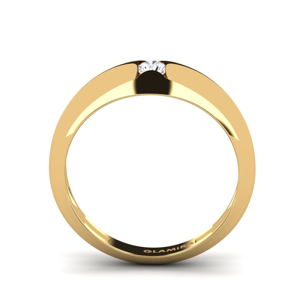Zafiro blanco Anillo Pasiphae