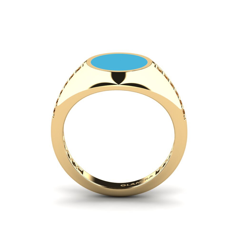 Brown Diamond Pinky Ring Patopa
