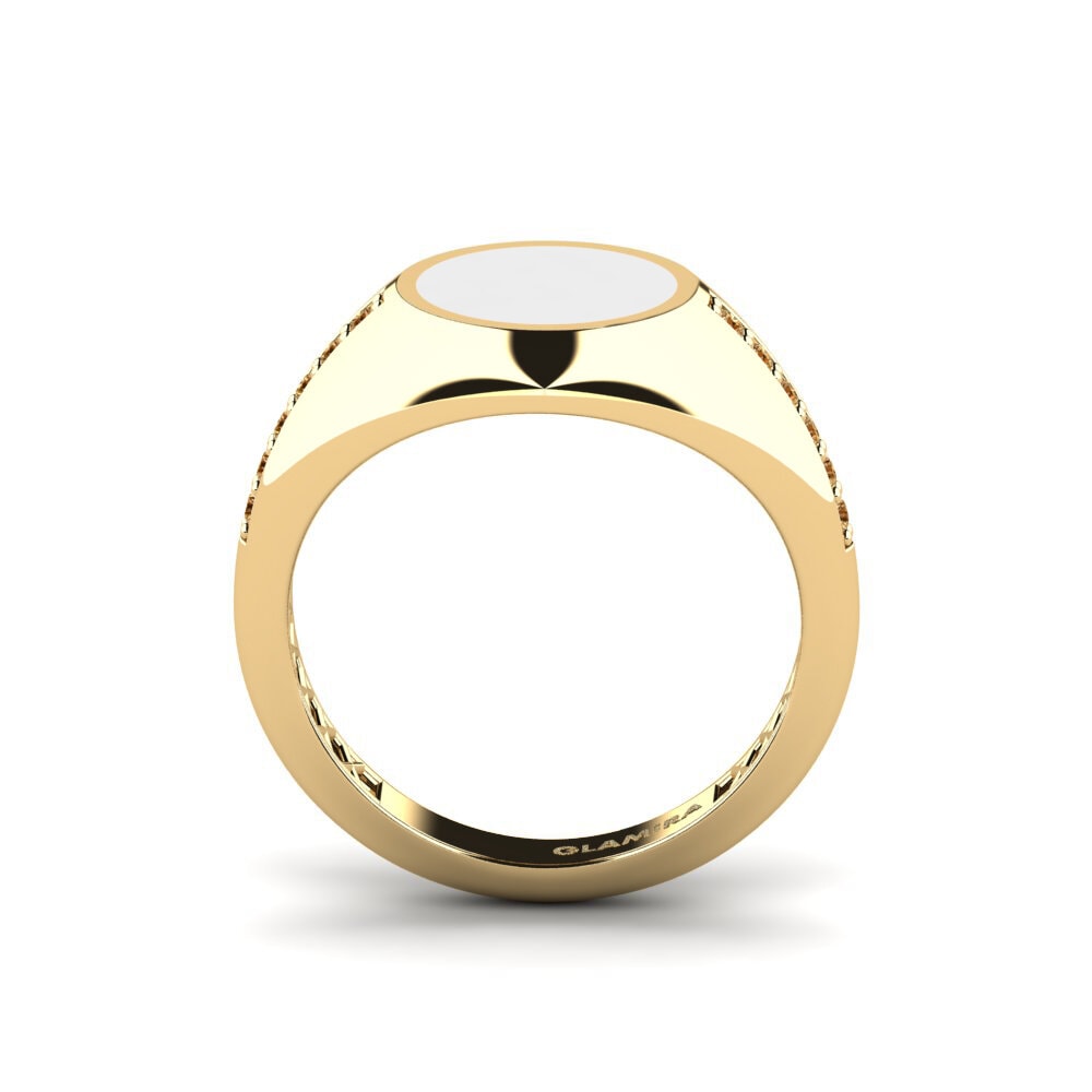 Brown Diamond Pinky Ring Patopa