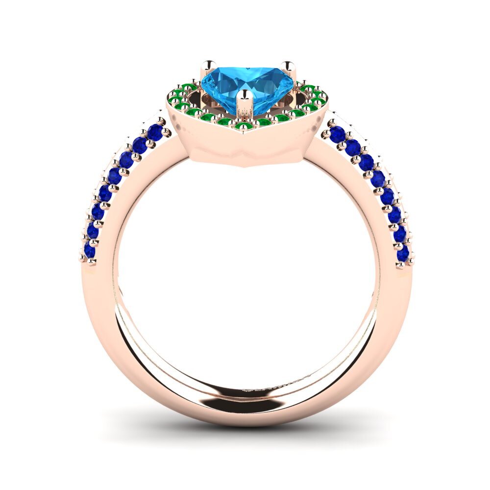 Heart Engagement Ring Pemangile