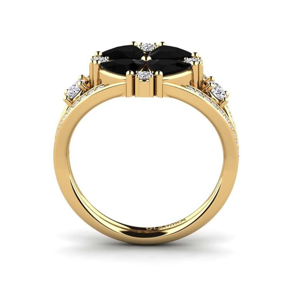 Zafiro negro Anillo Penson