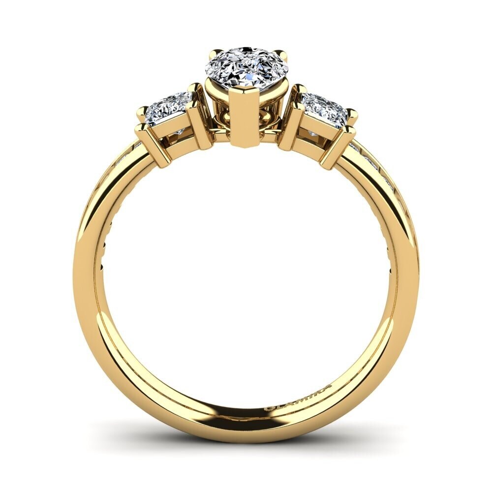 Bague En Argent Avec Un Gros Ambre Butterscotch, Taille M