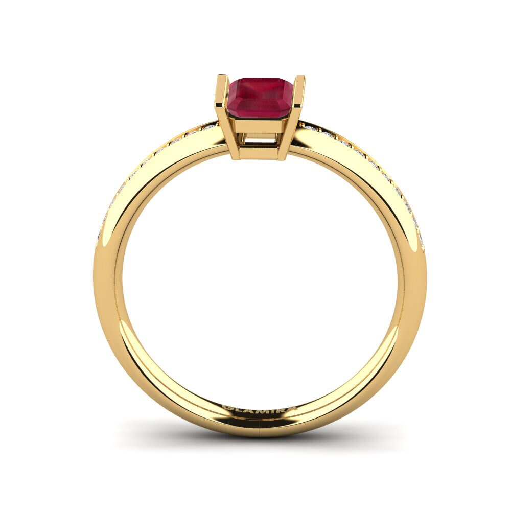 Ruby Engagement Ring Perra