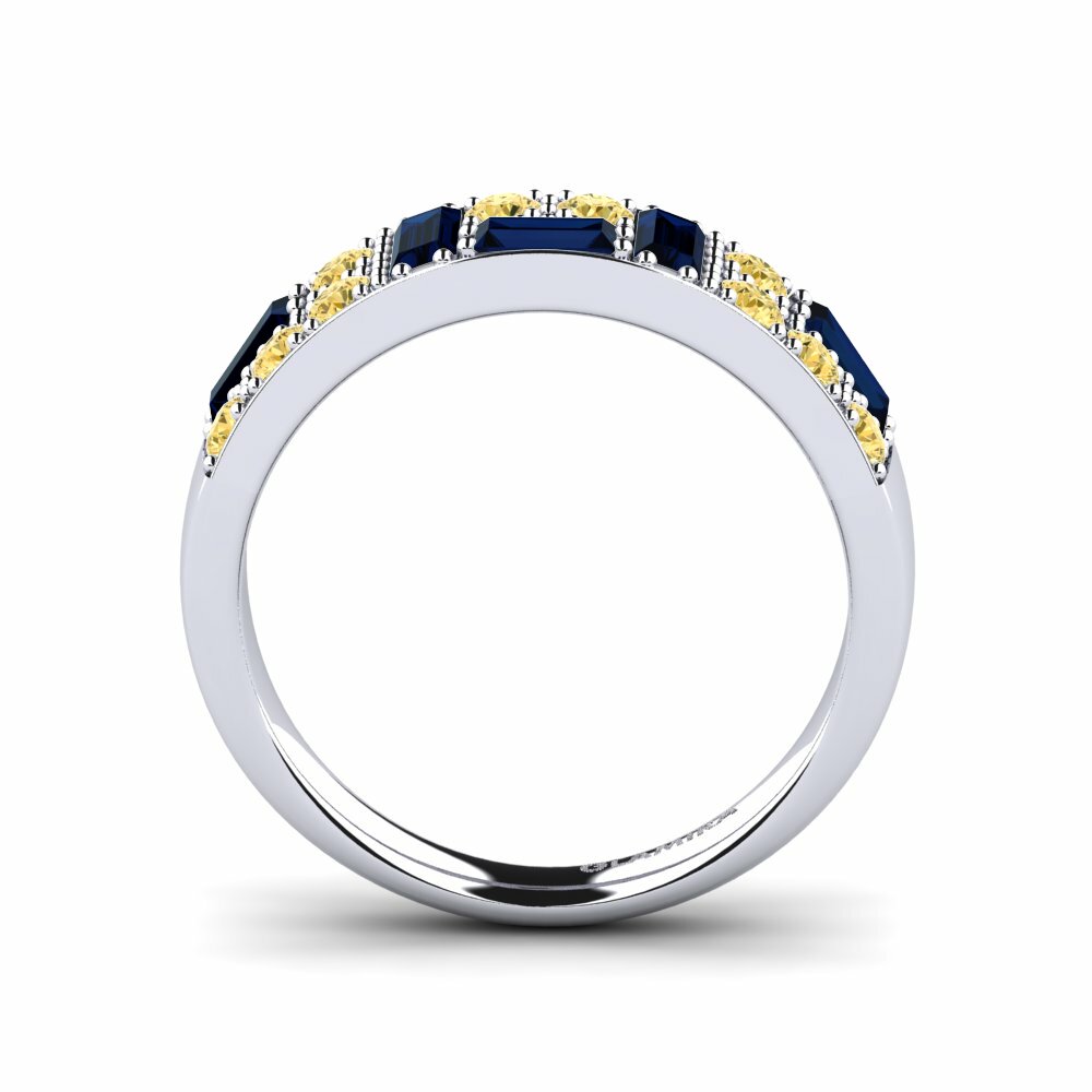 Zafiro Anillo de compromiso Phillis