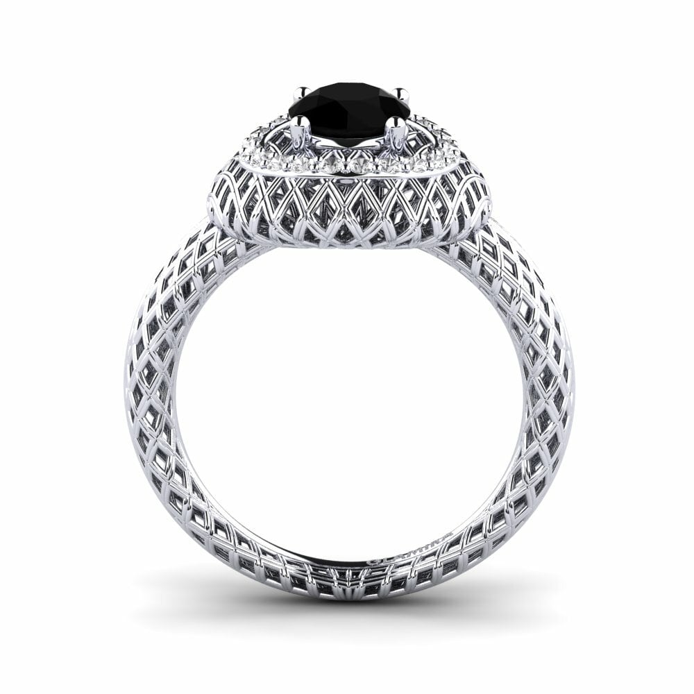 Zafiro negro Anillo de compromiso Phuket