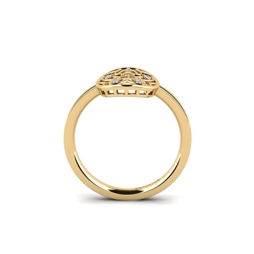 Labor-gezüchteter Diamant Ring Plantajo