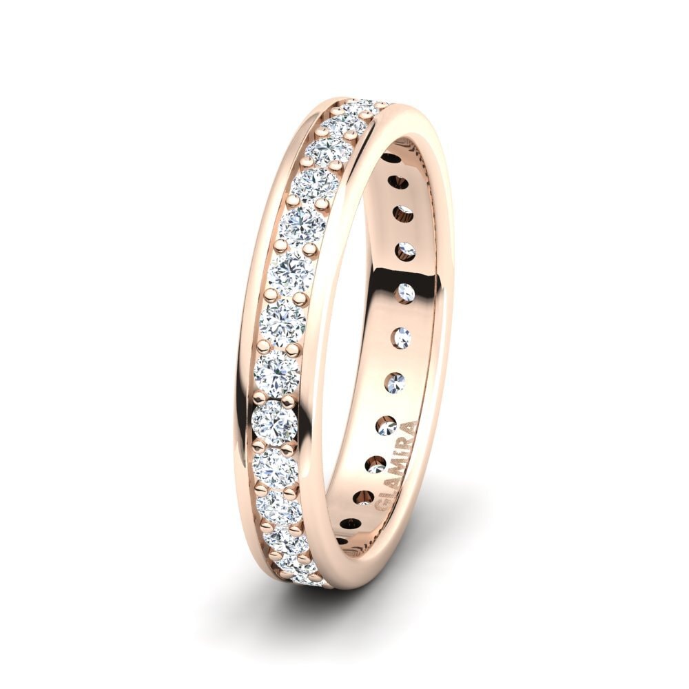 14ct Rose Gold Ring Pleasant Dawn SET
