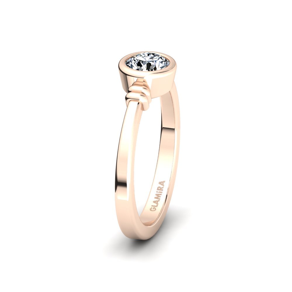 14ct Rose Gold Ring Pleasant Day SET