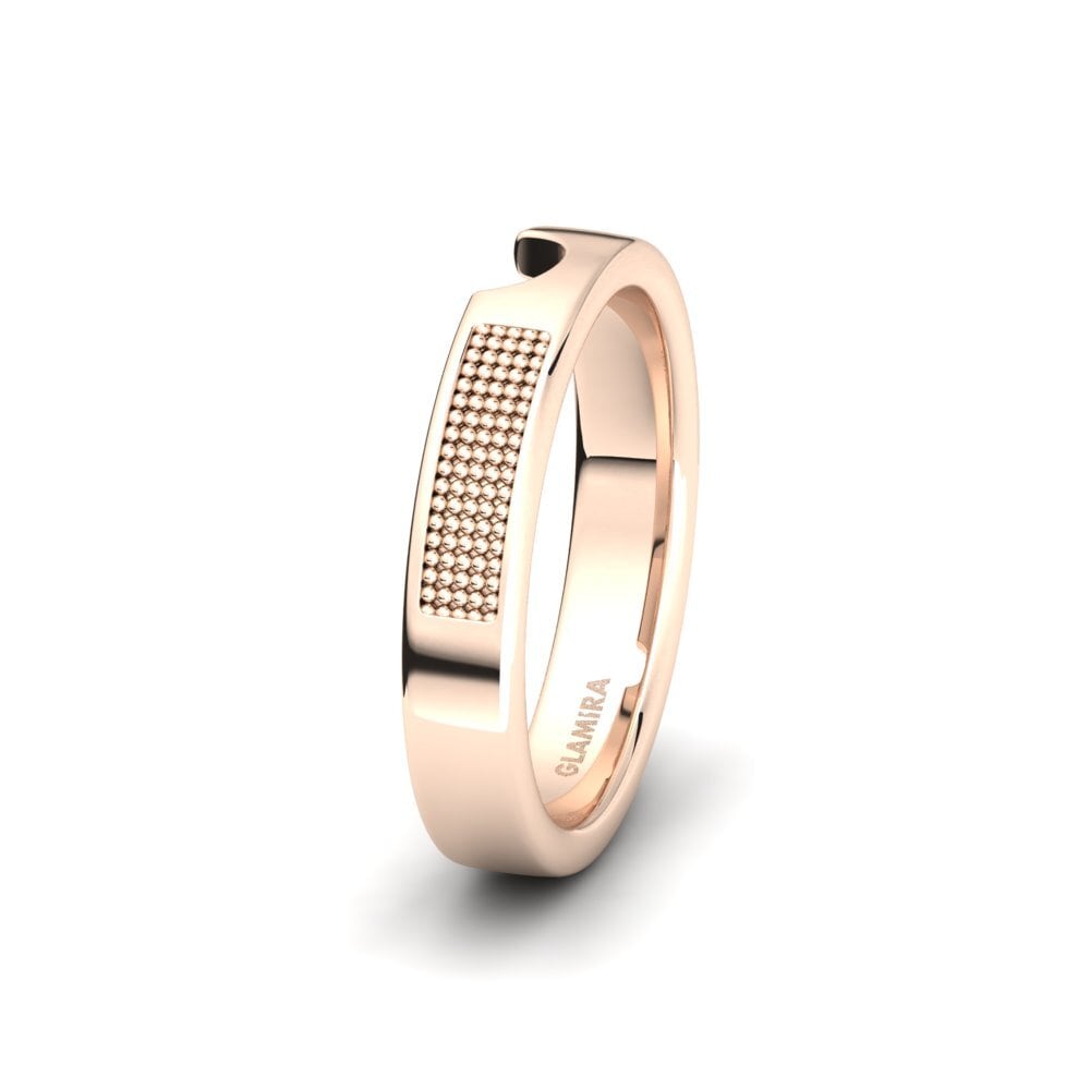 14ct Rose Gold Ring Pleasant Elegancy SET