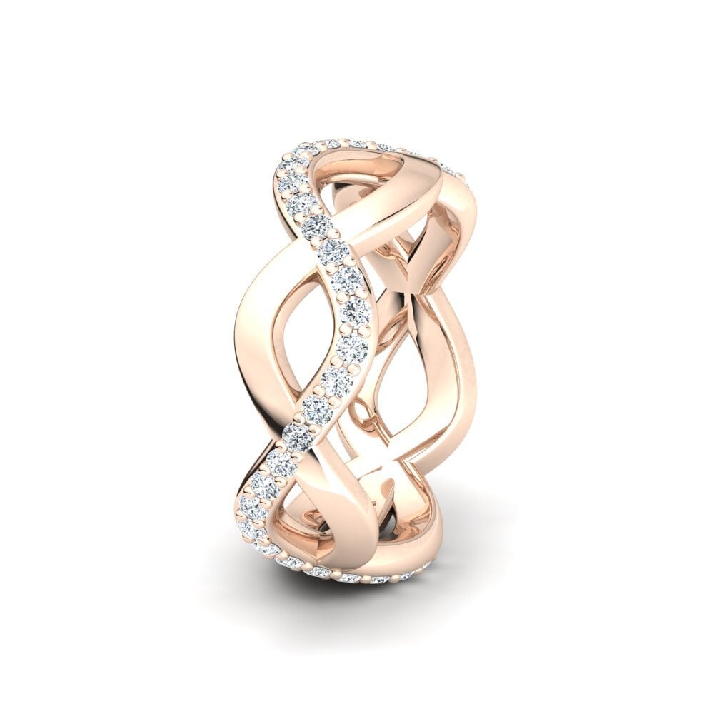14ct Rose Gold Ring Pleasant Mood SET