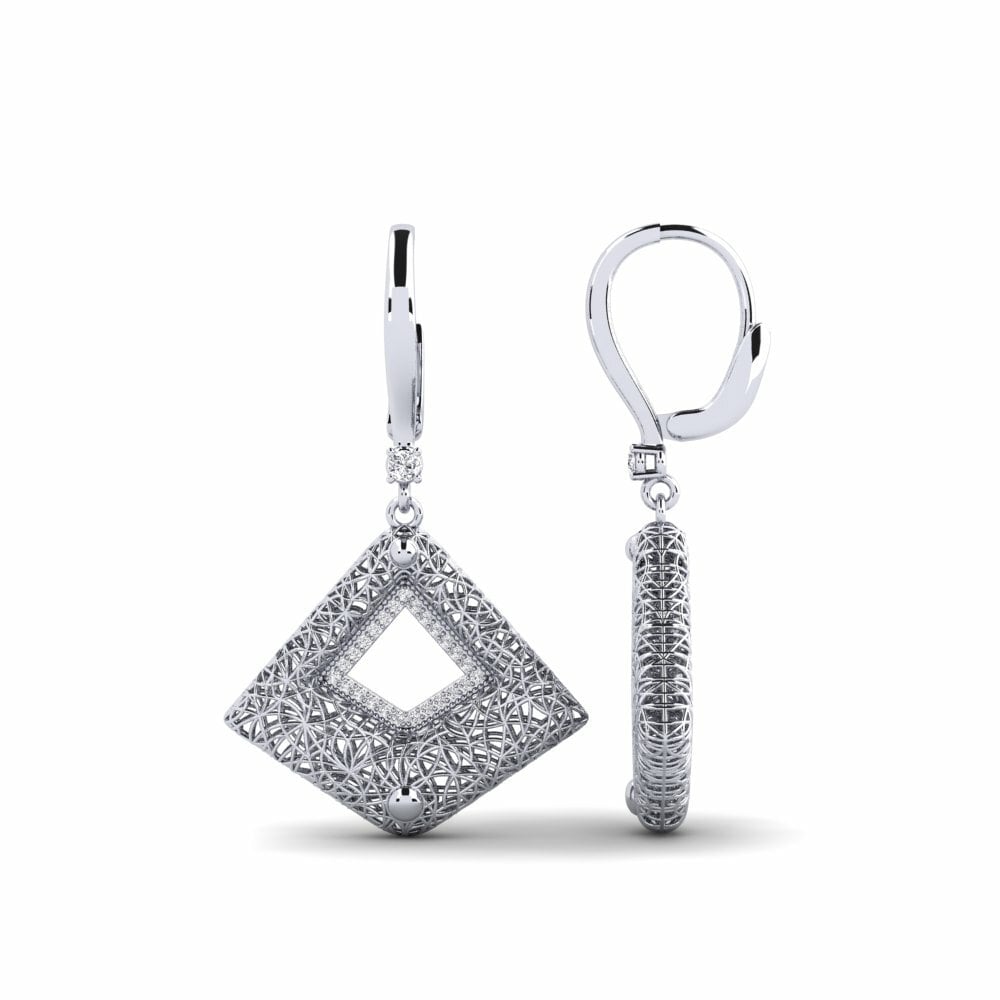 Diamante Pendiente de mujer Plein