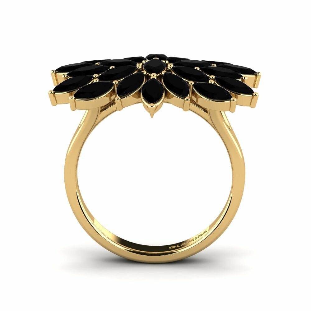 Onyx Noir Bague Podesta