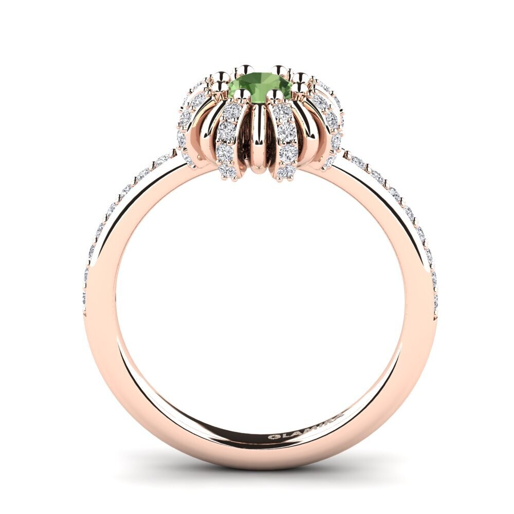 Green Sapphire Ring Podod