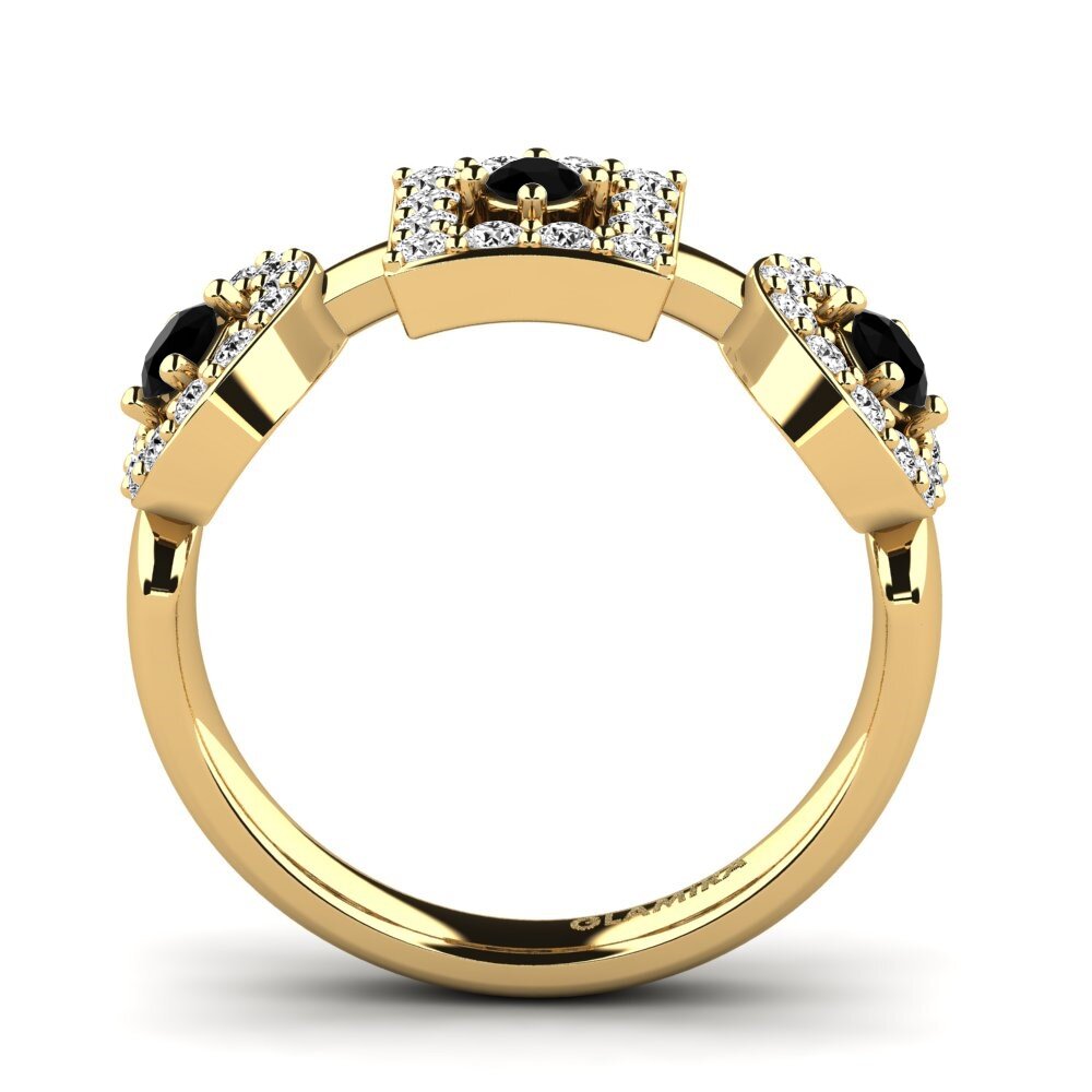 Black Onyx Ring Polymnia