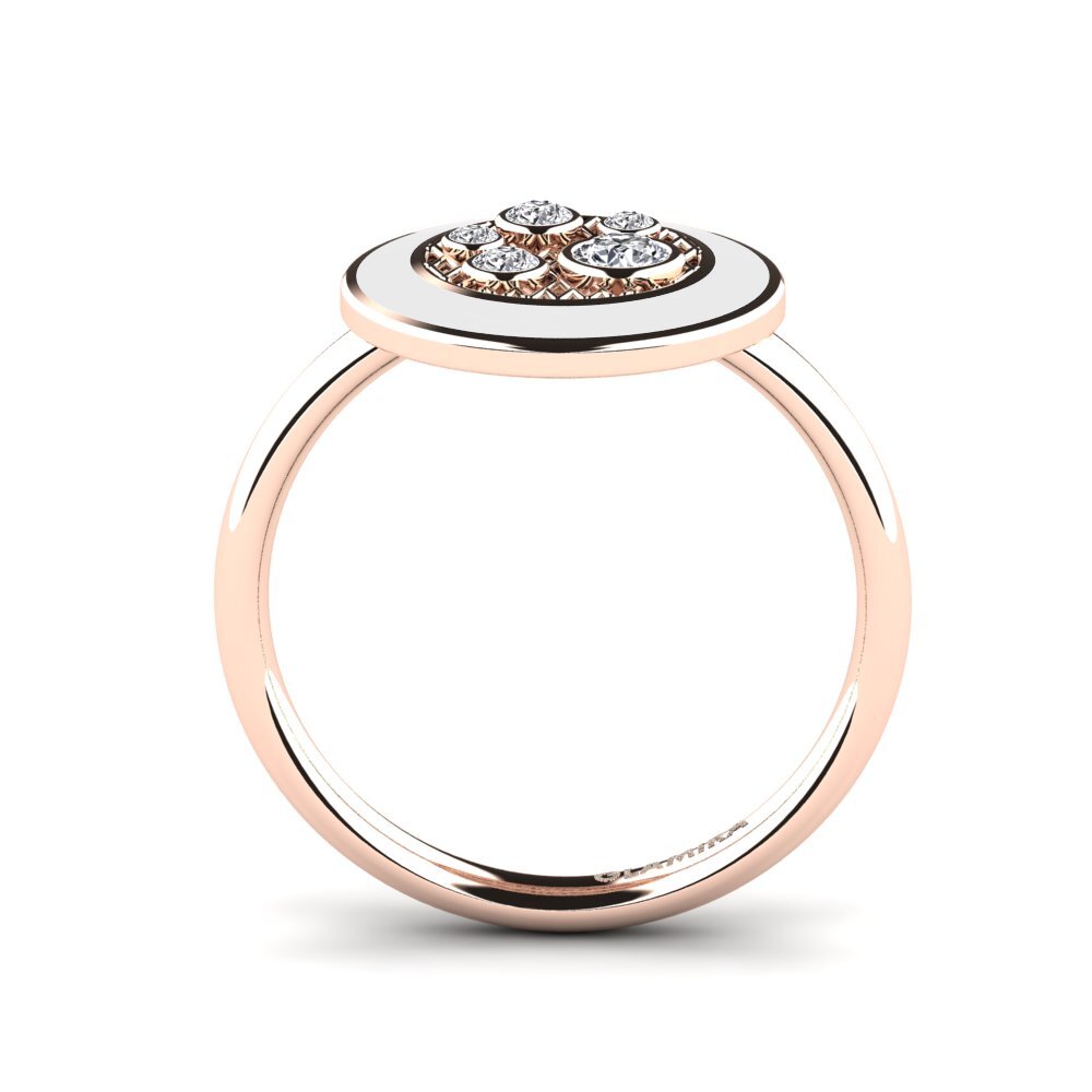 Diamante cultivado en laboratorio Anillo Poovey