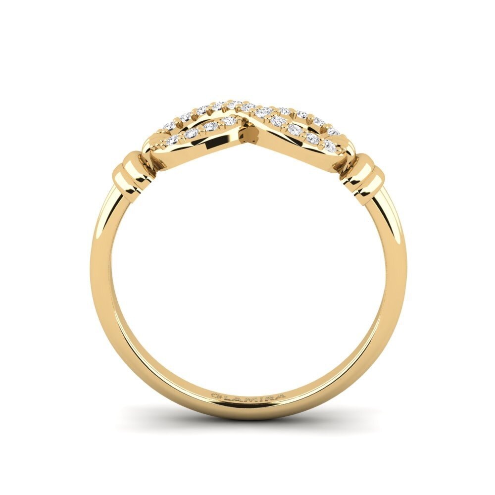 White sapphire Ring Povrzete
